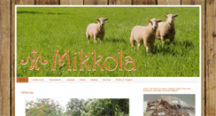 Desktop Screenshot of mikkolantila.com